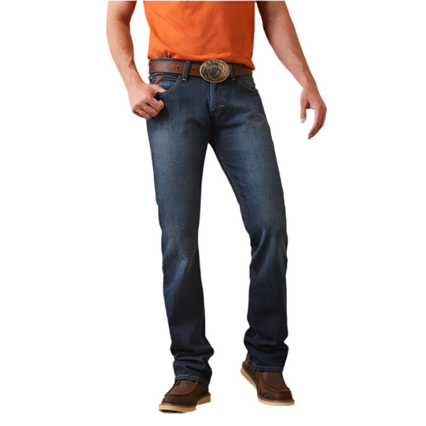 MENS ARIAT M7 Rocker Stretch Legacy Straight Leg Jean (longeur 32)