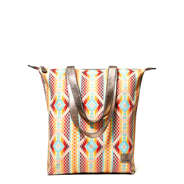 ARIAT Tall Tote Diamond Stripe