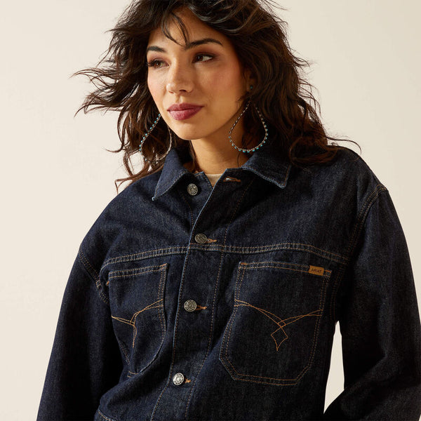 Veste en Jeans ARIAT Western Utility Rinse