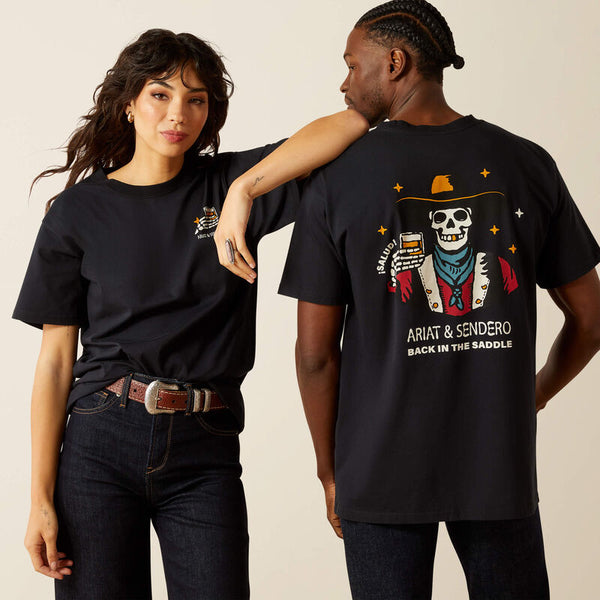 T-Shirt ARIAT SENDERO Life Gives You Agaves Black