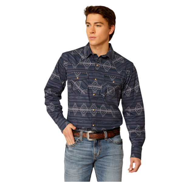Men's ARIAT Haze Retro Fit Western Shirt