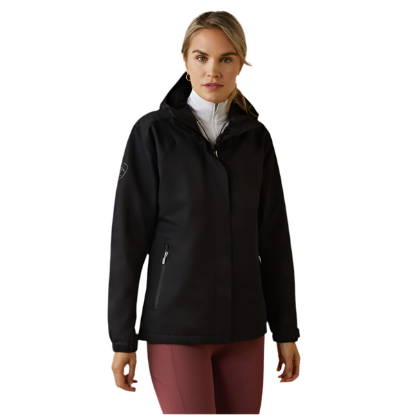 Women's ARIAT Spectator Waterproof Jacket (black)