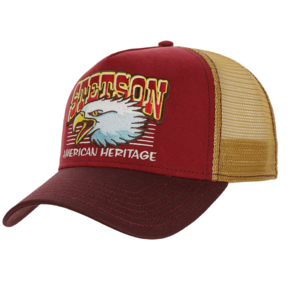 CASQUETTE STETSON Trucker Eagle Head