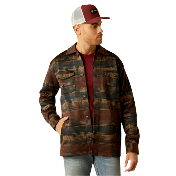 Men's ARIAT Caldwell Printed Shirt Jacket