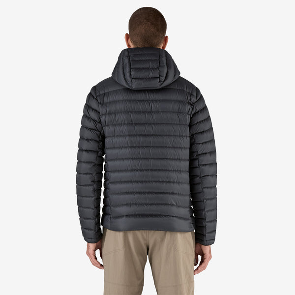 Men's Down Sweater™ Hoody (BLACK)