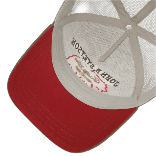CASQUETTE  STETSON Trucker JBS-Bear - beige