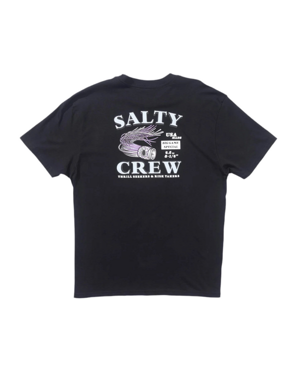 T Shirt SALTY CREW Lured Classic SS Black