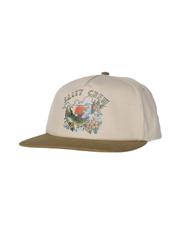 Casquette SALTY CREW Hopper 5 Panel Oyster/Brown