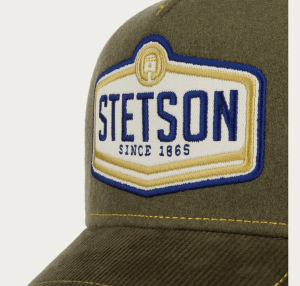 CASQUETTE STETSON Wordmark Patch- verte