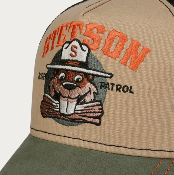 CASQUETTE ENFANT STETSON Trucker Forest Patrol