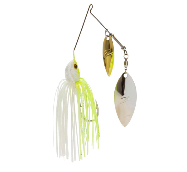 LEURRE SPINNERBAIT ZMAN SLINGBLADE double willow - chartreuse pearl