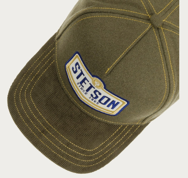 CASQUETTE STETSON Wordmark Patch- verte