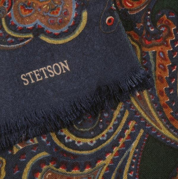 ÉCHARPE STETSON SCARF WOOLFELT PAISLEY