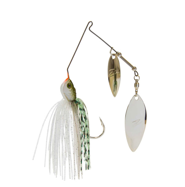 LEURRE SPINNERBAIT ZMAN SLINGBLADE double willow - Green back shad