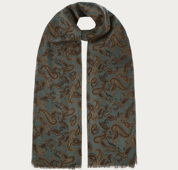 ÉCHARPE STETSON SCARF WOOL PAISLEY