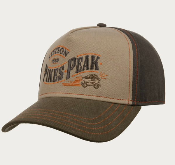 CASQUETTE STETSON TRUCKER PIKES PEAK - GRISE
