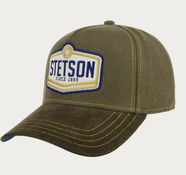 CASQUETTE STETSON Wordmark Patch- verte
