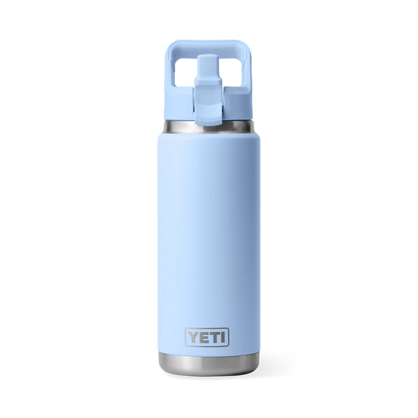 BOUTEILLE YETI RAMBLER 26OZ (760ml) C STRAW bouchon paille (Big Sky blue)