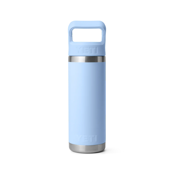 BOUTEILLE YETI RAMBLER 18OZ (532ml) C STRAW  isotherme (Big Sky blue)