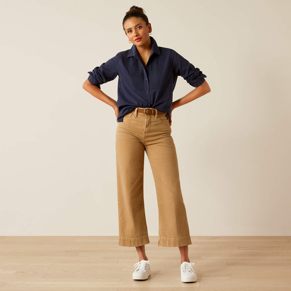 CHEMISE femme ARIAT OBAN SHIRT -navy