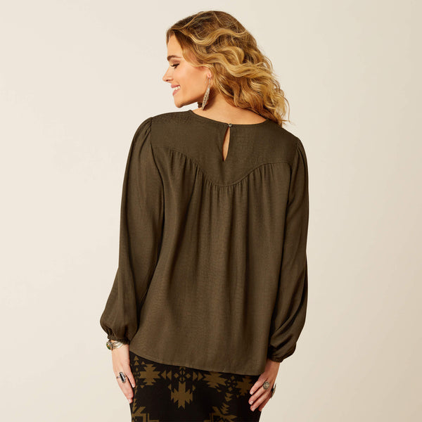 TOP femme ARIAT CROC JACQUARD