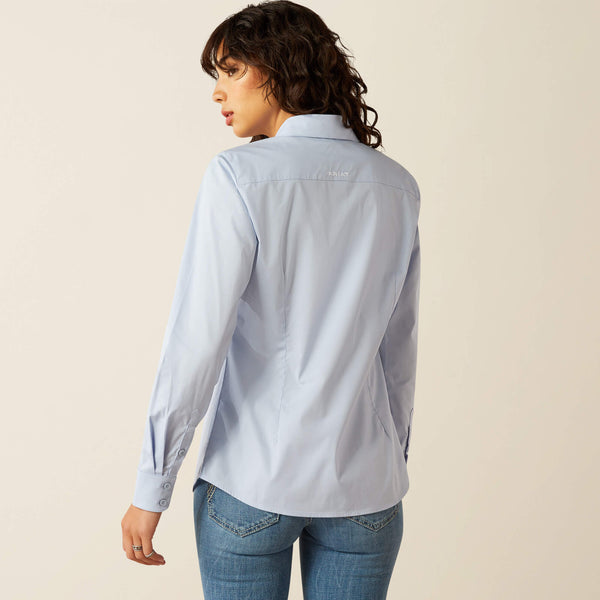 CHEMISE femme ARIAT  Team Kirby Stretch Western Shirt - kentucky blue