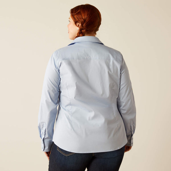 CHEMISE femme ARIAT  Team Kirby Stretch Western Shirt - kentucky blue