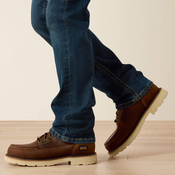 MENS ARIAT Rebar M7 Slim DuraStretch Edge Stackable Straight Leg Jean (longeur 36)