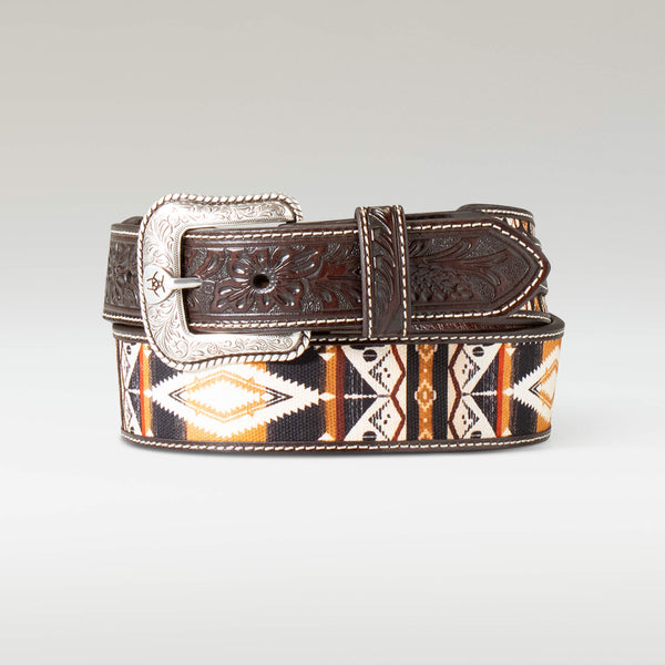 CEINTURE ARIAT FLORAL INLAY