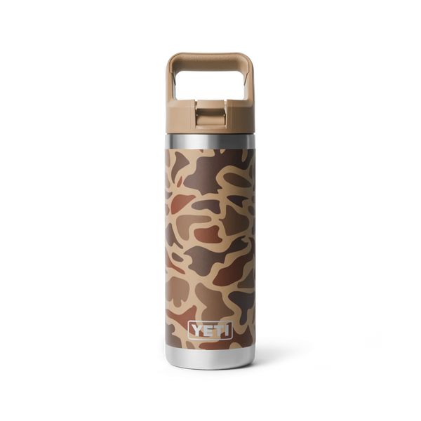 BOUTEILLE YETI RAMBLER 18OZ (532ml) C STRAW  isotherme (wetlands camo)