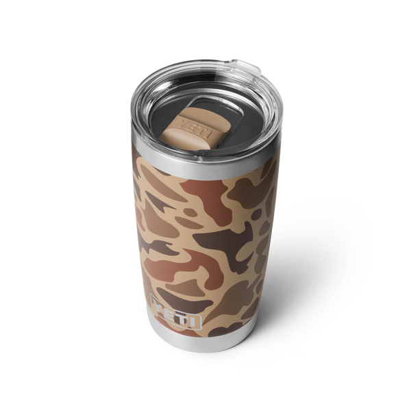 VERRE YETI  RAMBLER TUMBLER 20 OZ (591 ML) (WETLANDS CAMO)