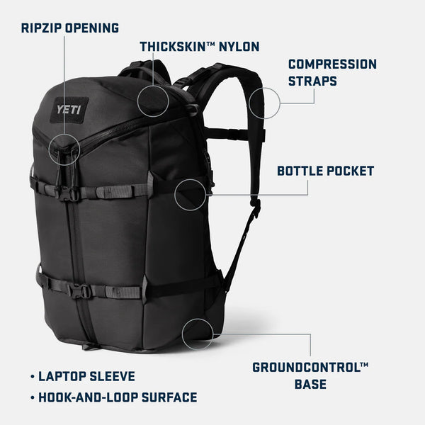 SAC A DOS YETI RANCHERO BACKPACK 27L (OLIVE)