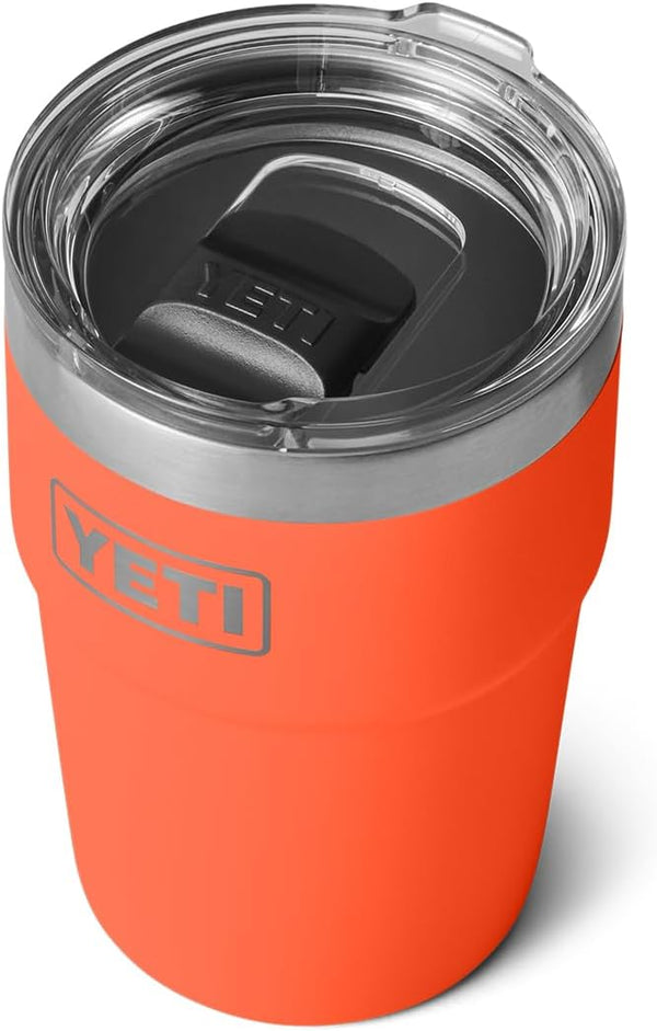 VERRE YETI RAMBLER EMPILABLE DE 16 OZ (473 ML) (PAPAYA)