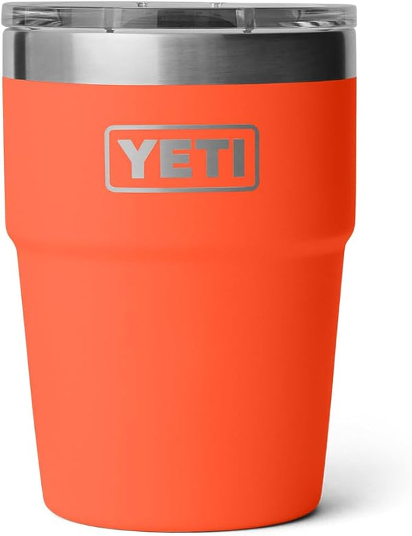 VERRE YETI RAMBLER EMPILABLE DE 16 OZ (473 ML) (PAPAYA)
