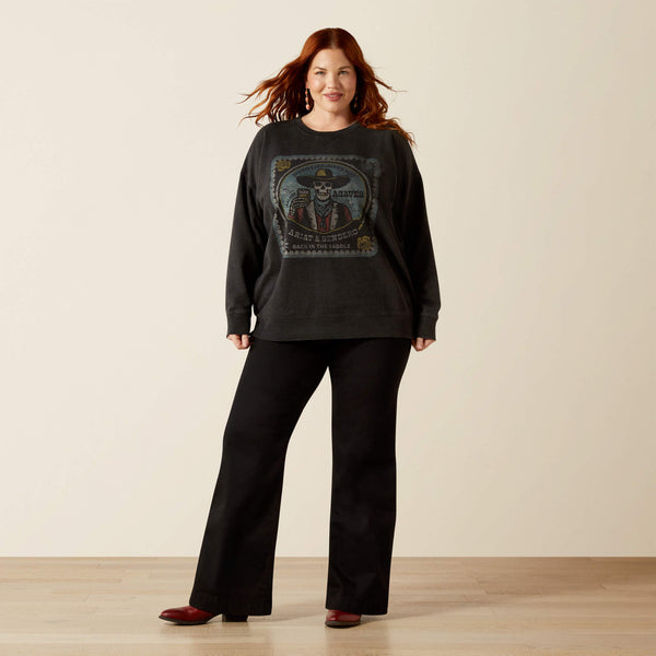 Sweat femme ARIAT Sendero When Life Gives You Agaves Oversize