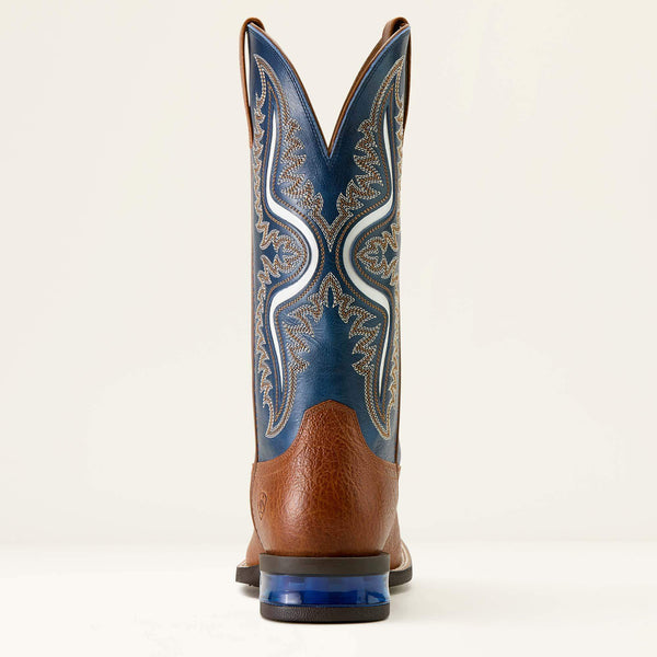 BOTTES HOMMES ARIAT Captivate Wide Square Toe Western - red oak / deep blue