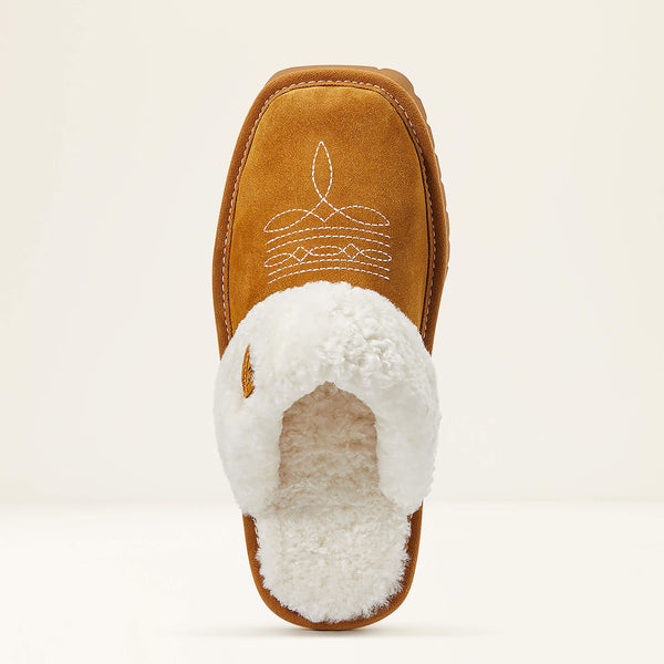 PANTOUFLES FEMME ARIAT JACKIE SQUARE TOE SLIPPER