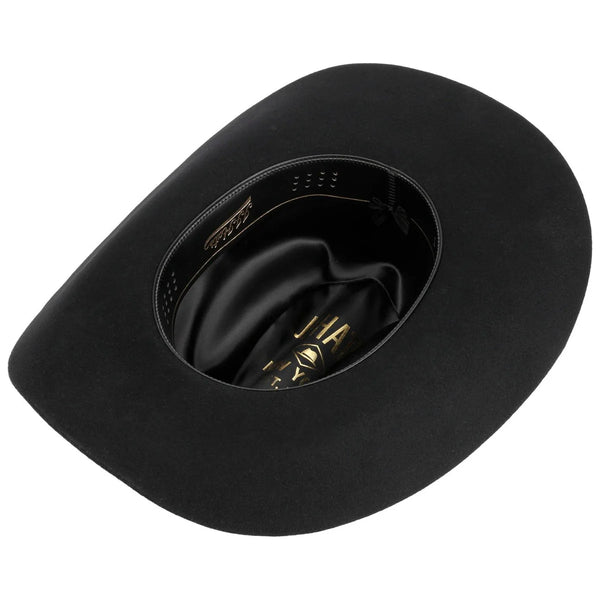 CHAPEAU STETSON MACOVA Western woolfelt by JJ HATS- black