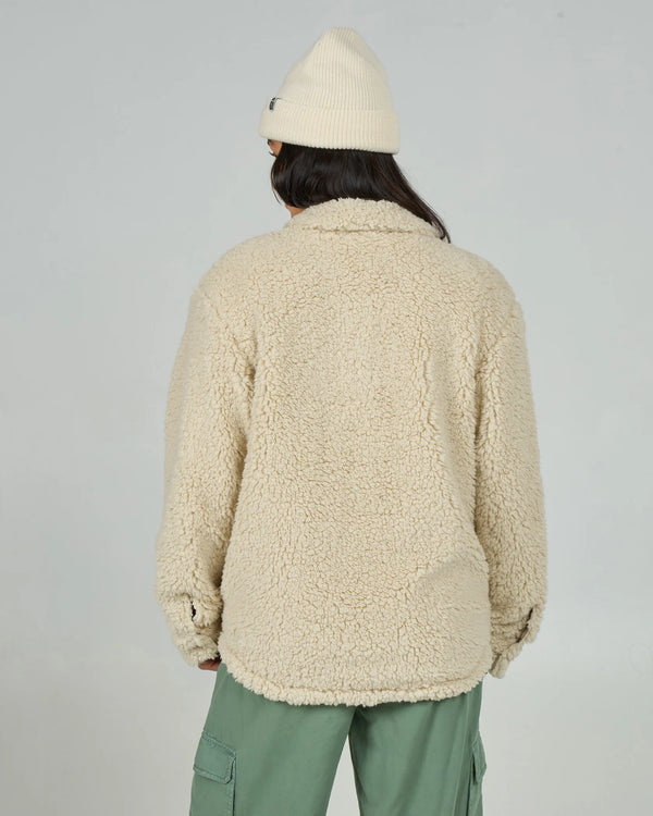 VESTE SALTY CREW CALM SEAS SHACKET - NATURAL