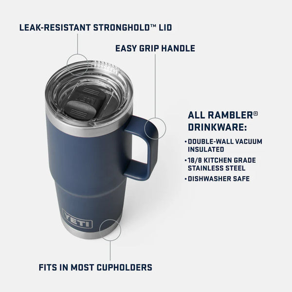 TASSE YETI TRAVEL MUG 20 OZ (591 ML) - (black)