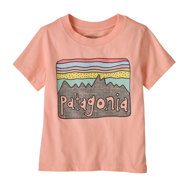 T shirt enfant PATAGONIA Baby Fitz Roy Skies (SNLP)