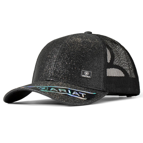 ARIAT Messy Bun glitter cap