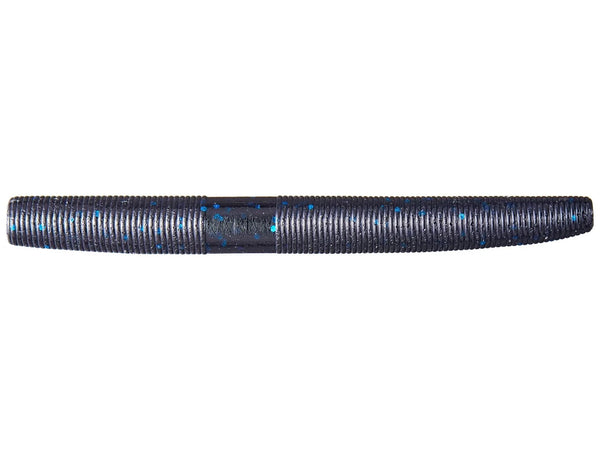 LEURRE GARY YAMAMOTO Fat Senko 5" #021 BLACK W/LG BLUE FLAKE