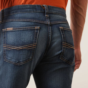 PANTALON HOMME ARIAT M7 Rocker Stretch Legacy Straight Leg Jean - Wash: Fremont