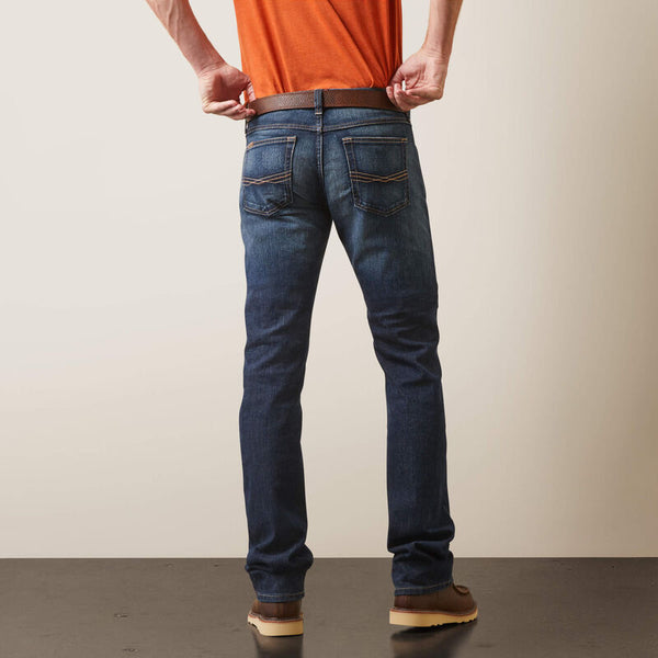 MENS ARIAT M7 Rocker Stretch Legacy Straight Leg Jean (longeur 32)
