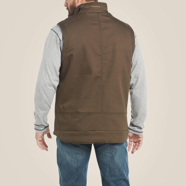 Men's ARIAT Rebar DuraCanvas Gilet (WREN)