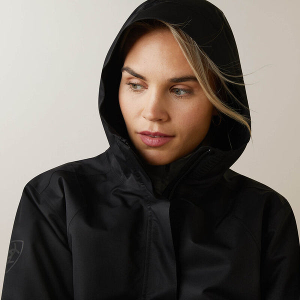 Women's ARIAT Spectator Waterproof Jacket (black)