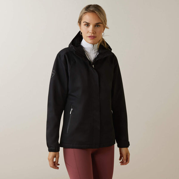 Women's ARIAT Spectator Waterproof Jacket (black)