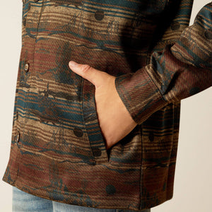 Men's ARIAT Caldwell Printed Shirt Jacket