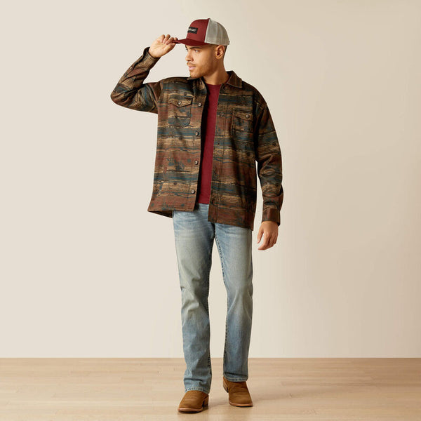 Men's ARIAT Caldwell Printed Shirt Jacket